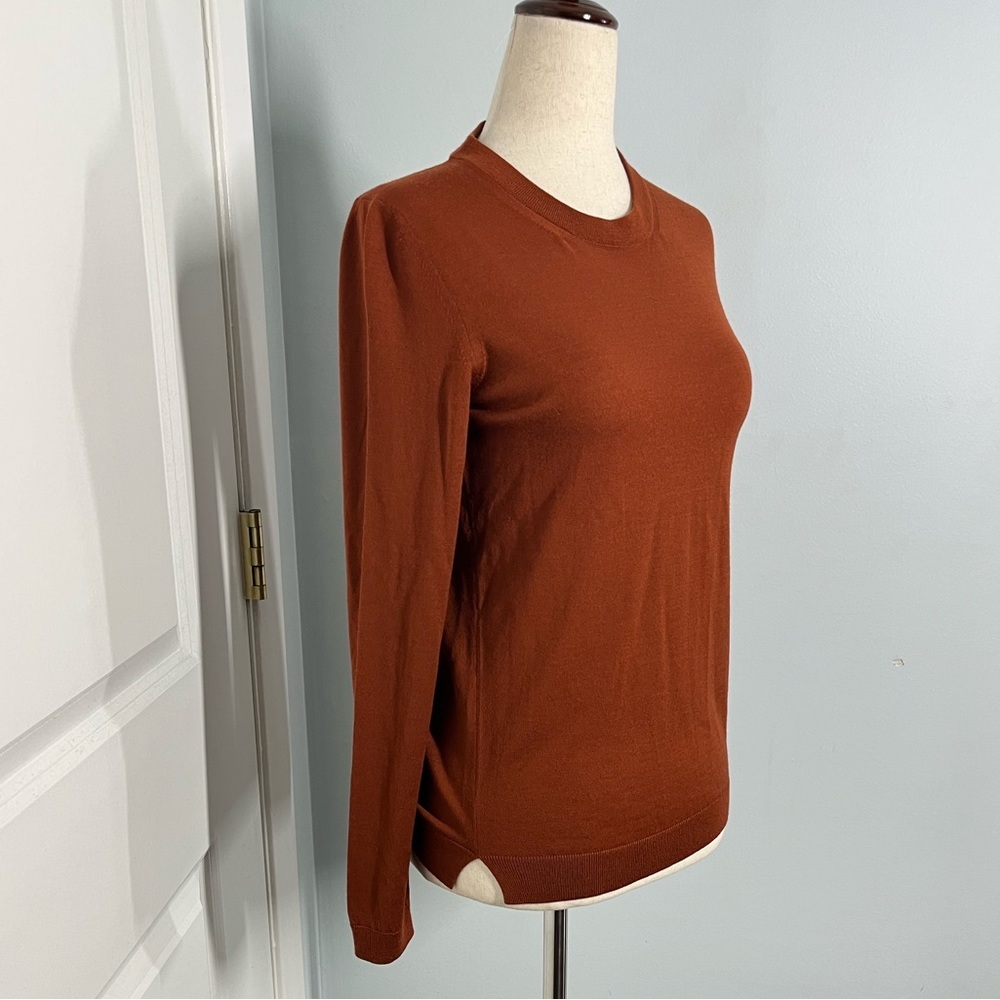 Partow the Greta Sweater in rust size S - Picture 3 of 9